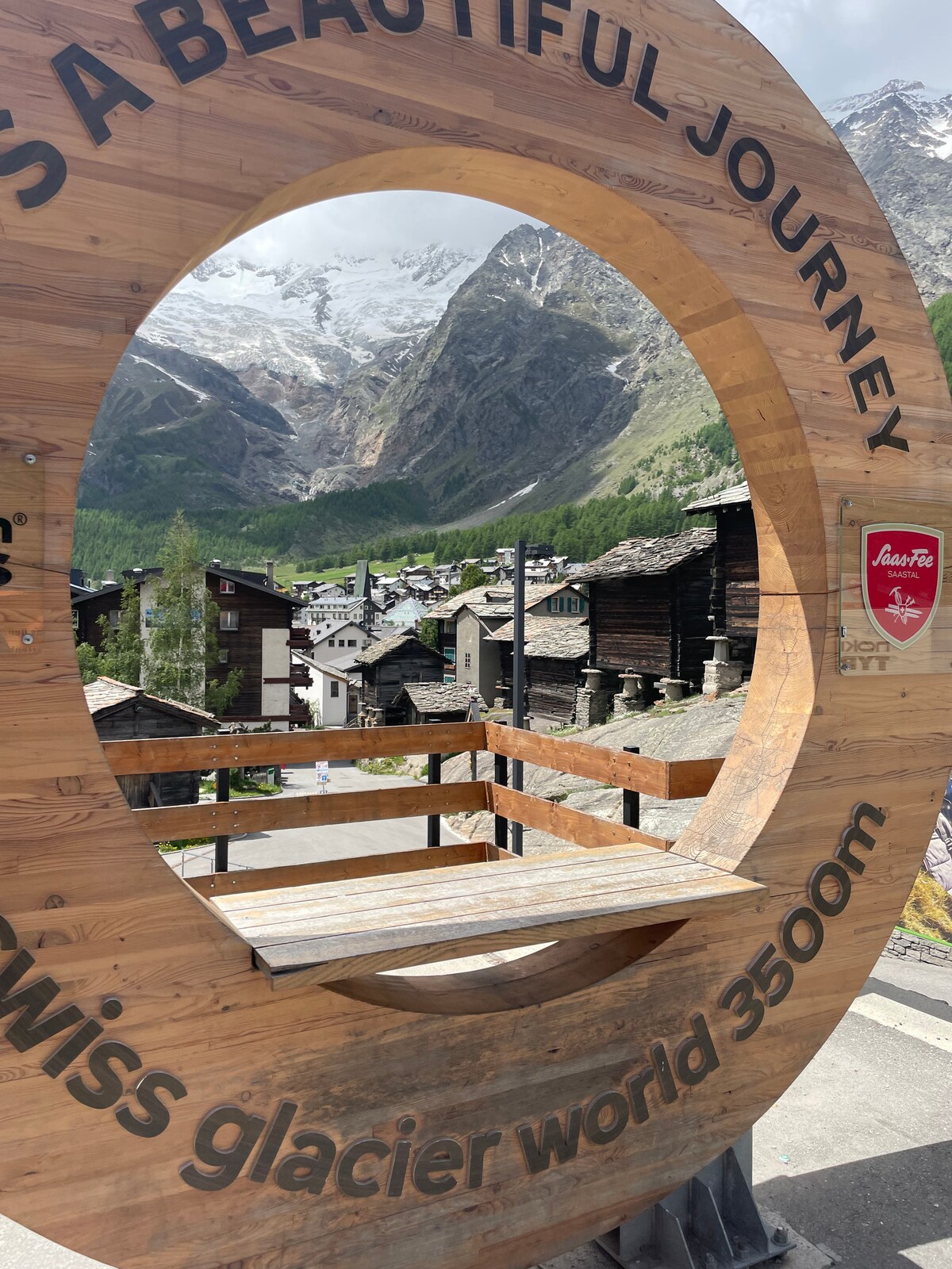 Swiss Glacier World 3500m viewpoint